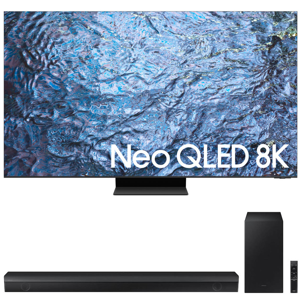 Photos - Television Samsung QN85QN900C 85 Neo QLED 8K Smart TV w/ HW-B650 3.1ch Soundbar   (2023
