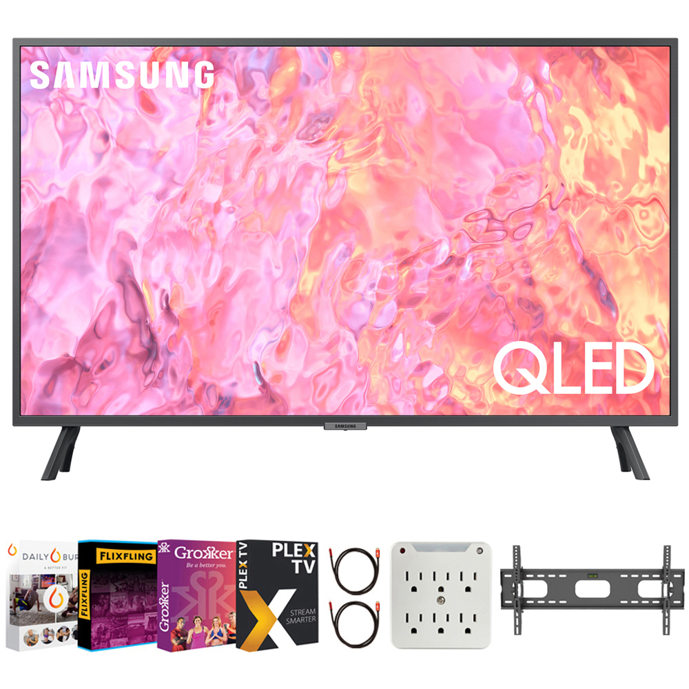 Photos - Television Samsung QN75Q60CA 75 QLED 4K Smart TV with Movies Streaming Pack  Mod  (2023