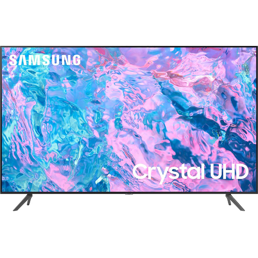 Photos - Television Samsung UN55CU7000 55 Crystal UHD 4K Smart TV with Movies Streaming Pack ( 