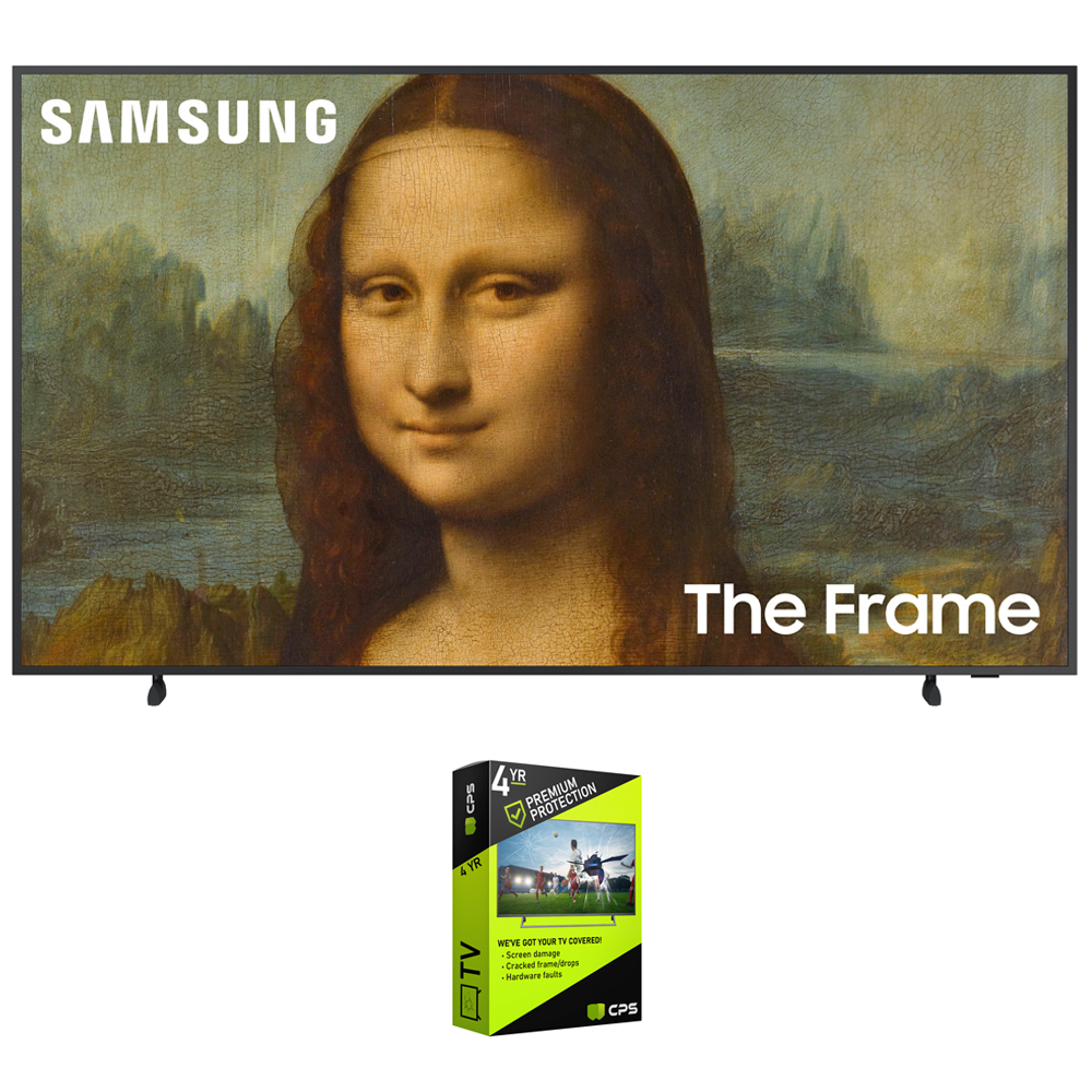 Photos - Television Samsung 65 inch The Frame QLED 4K UHD Smart TV  w/ 4 Year Extended War  2022
