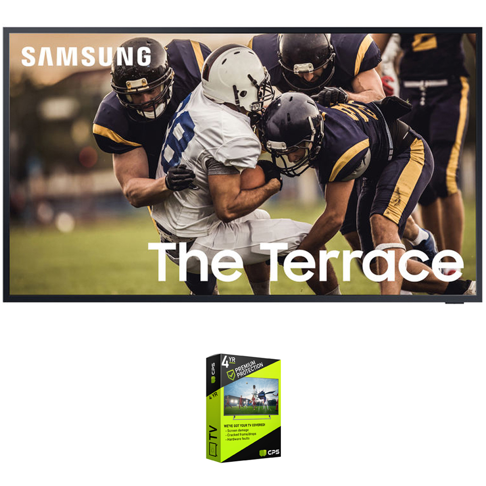 Photos - Television Samsung 65 The Terrace QLED 4K UHD HDR Smart TV with Premium Warranty Bund 