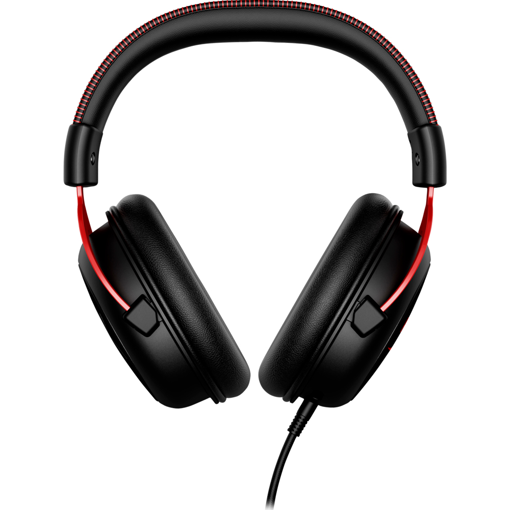 HyperX Cloud II 7.1 Surround Sound Gaming Headset, Black/Red - 4P5M0AA