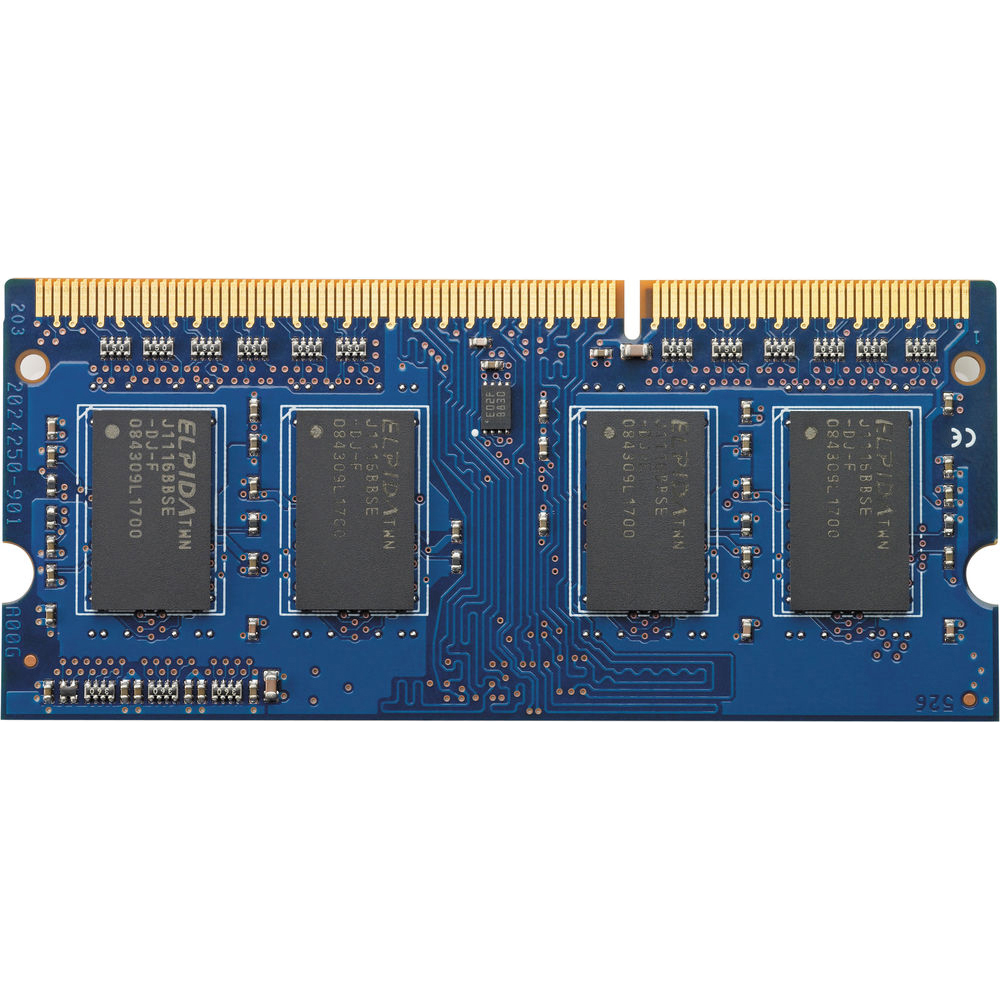Photos - RAM HP Hewlett Packard 4GB DDR3L-1600 1.35V SODIMM Memory - H6Y75UT#ABA H6Y75UT#A 