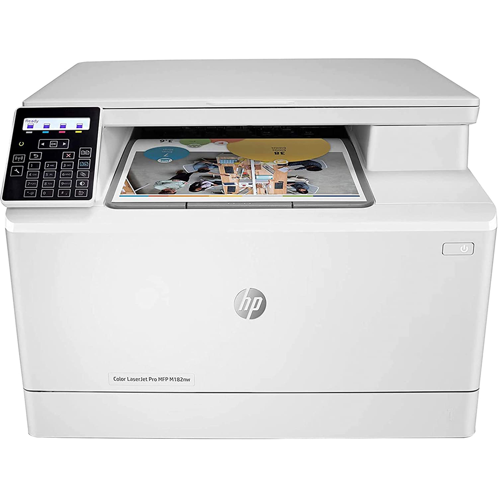 Photos - All-in-One Printer HP Hewlett Packard Color LaserJet Pro MFP M182nw Wireless All-in-One Laser Pr 