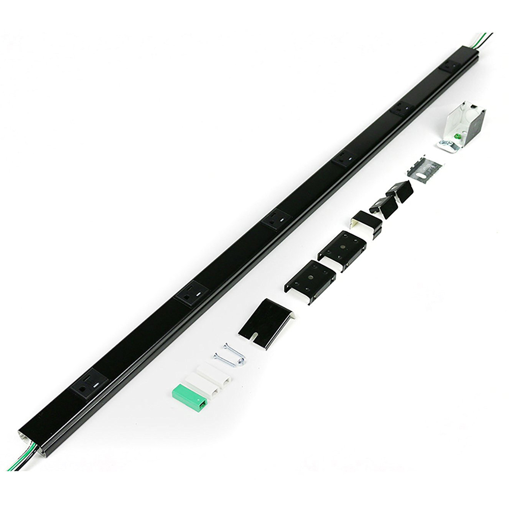Photos - UPS Legrand Tamper Resistant Plugmold Kit in Black - PMTR2B306 PMTR2B306 