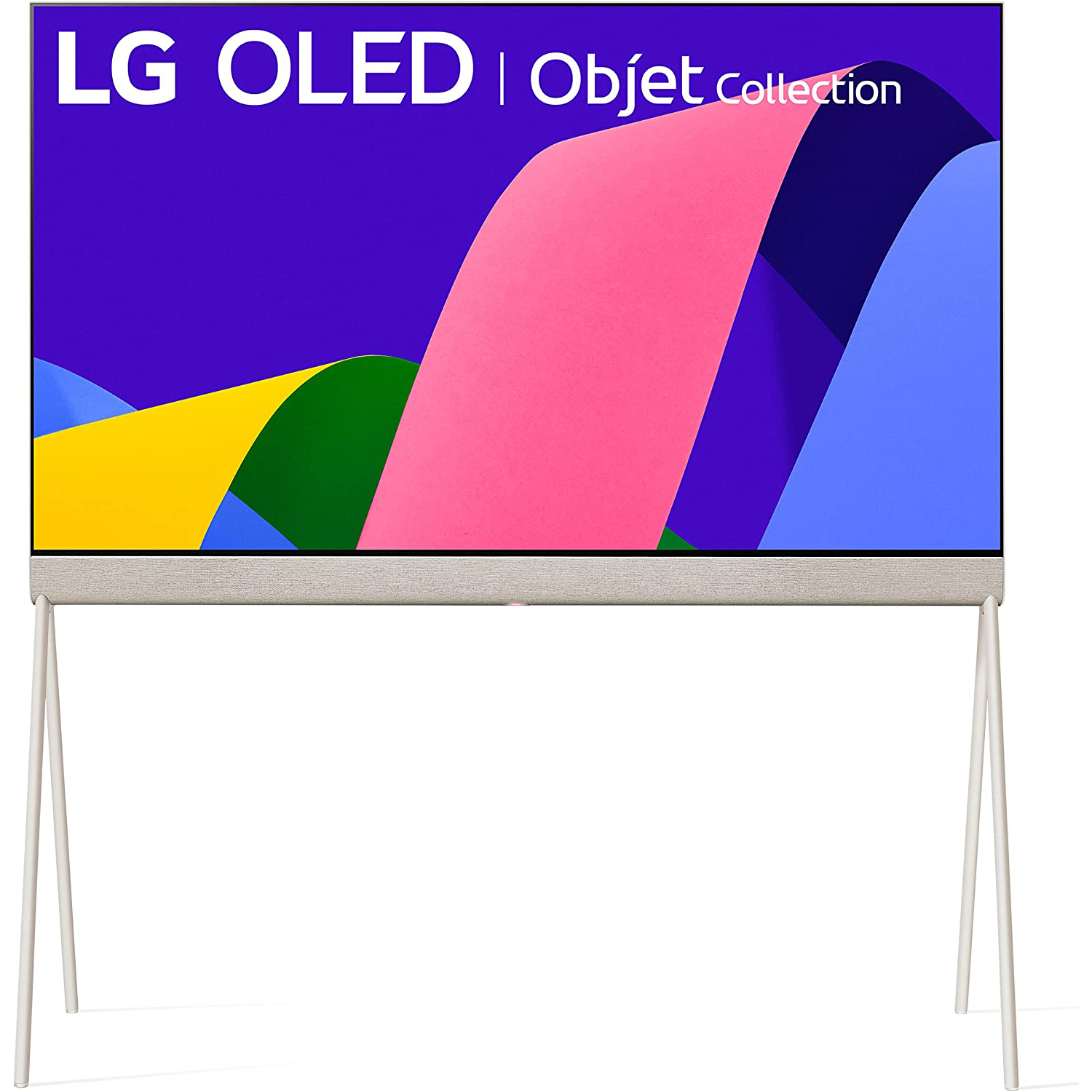 Photos - Television LG OLED Objet Collection Pose Series 48 inch 4K UHD Smart webOS TV 48LX1QP 