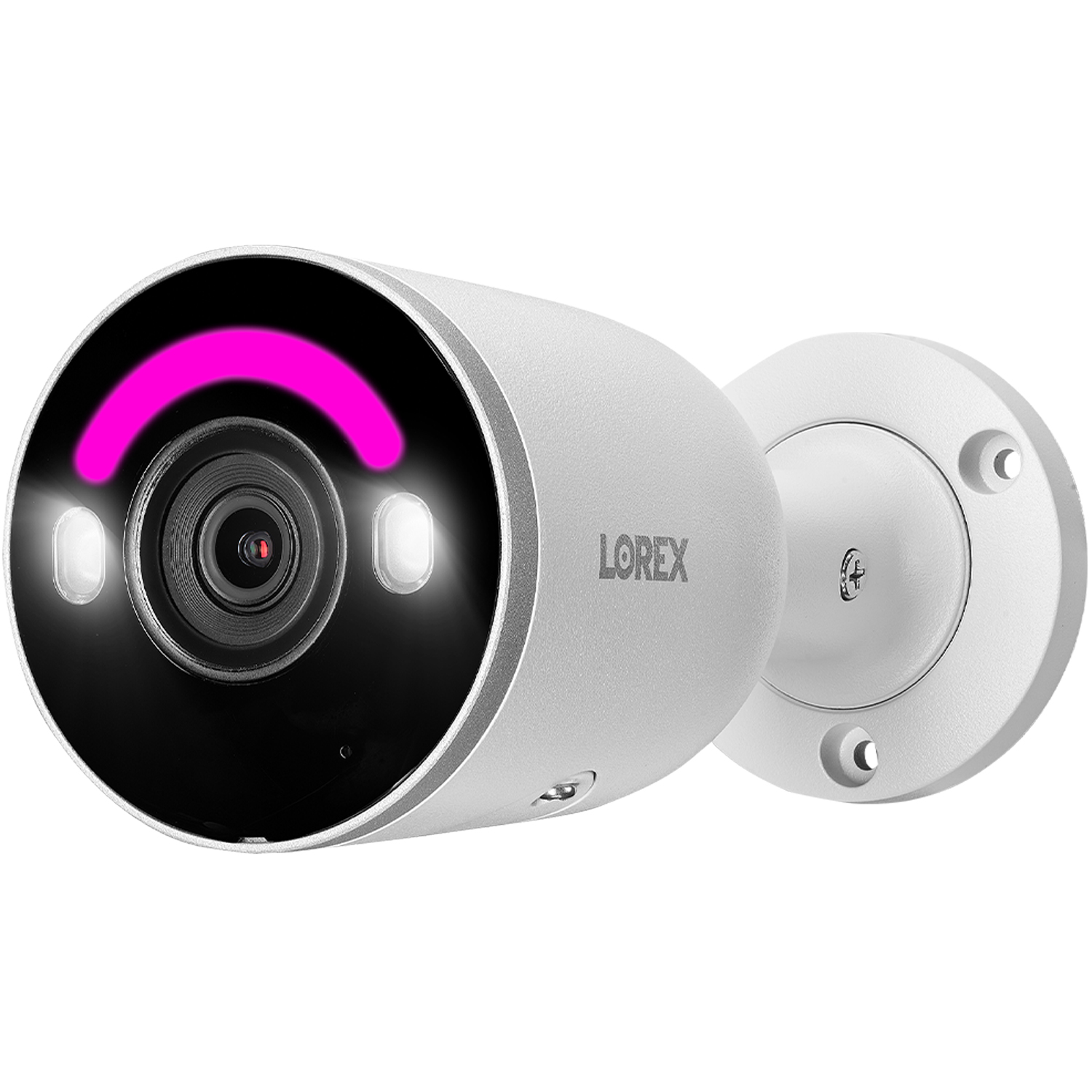 Photos - Surveillance Camera Lorex 4K Smart Security Lighting Deterrence Bullet AI PoE IP Wired Camera 