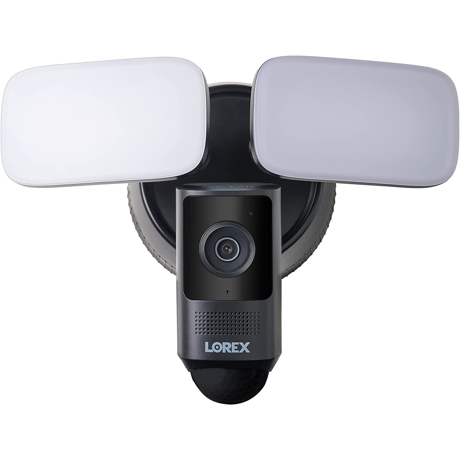 Photos - Surveillance Camera Lorex 2K Wired Floodlight Security Camera, Black  W452ASDB-E (W452ASDB-E)