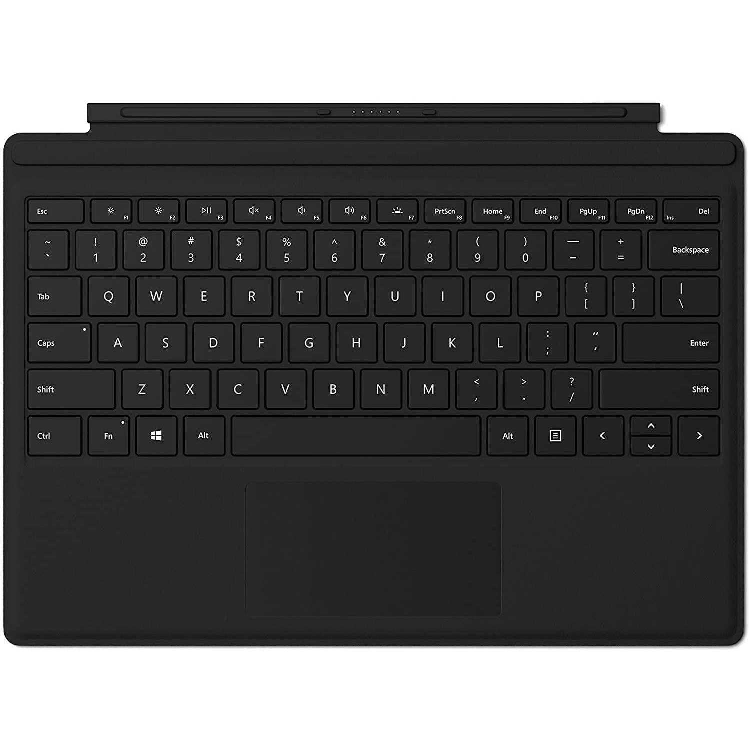 Photos - Keyboard Microsoft Surface Pro 7 Type Cover, Black FMN-00001 