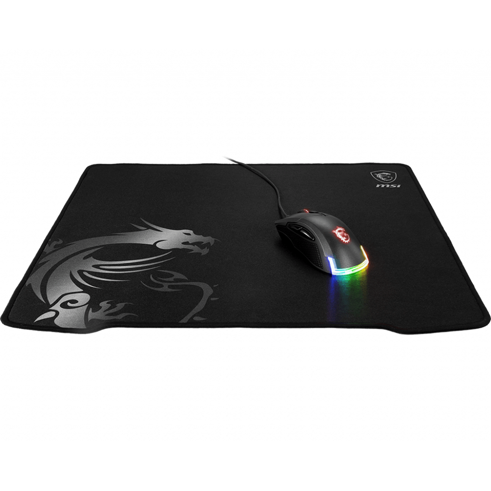 Photos - Mouse Pad MSI AGILITY GD30 Gaming Mousepad with Anti-Slip Base in Black - AGILITY GD 