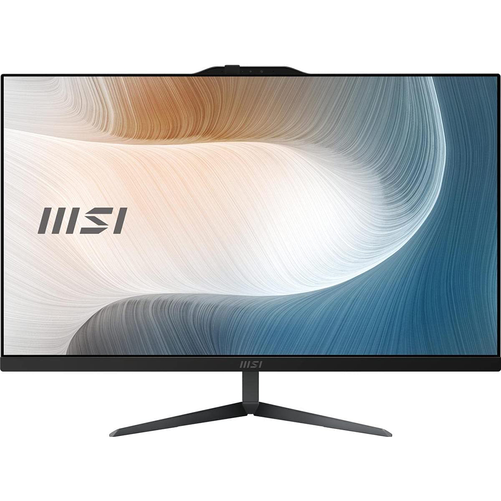 Photos - Desktop PC MSI Modern AM272P 12M-029US 27 FHD AIO Desktop in Black - MoAM272P12M029 M 