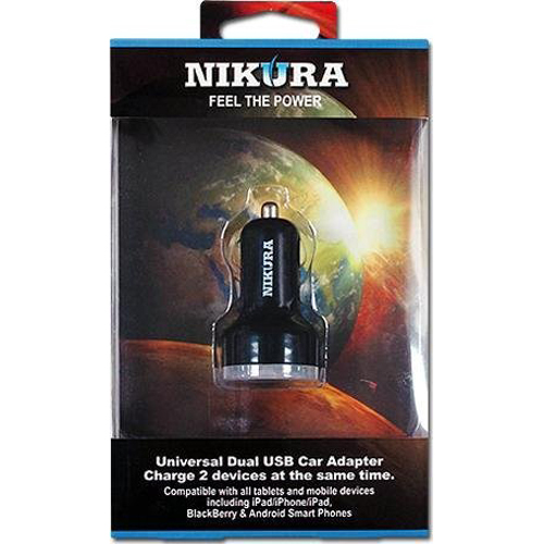 Nikura Duo Usb Charger for IpodipadIphone 5