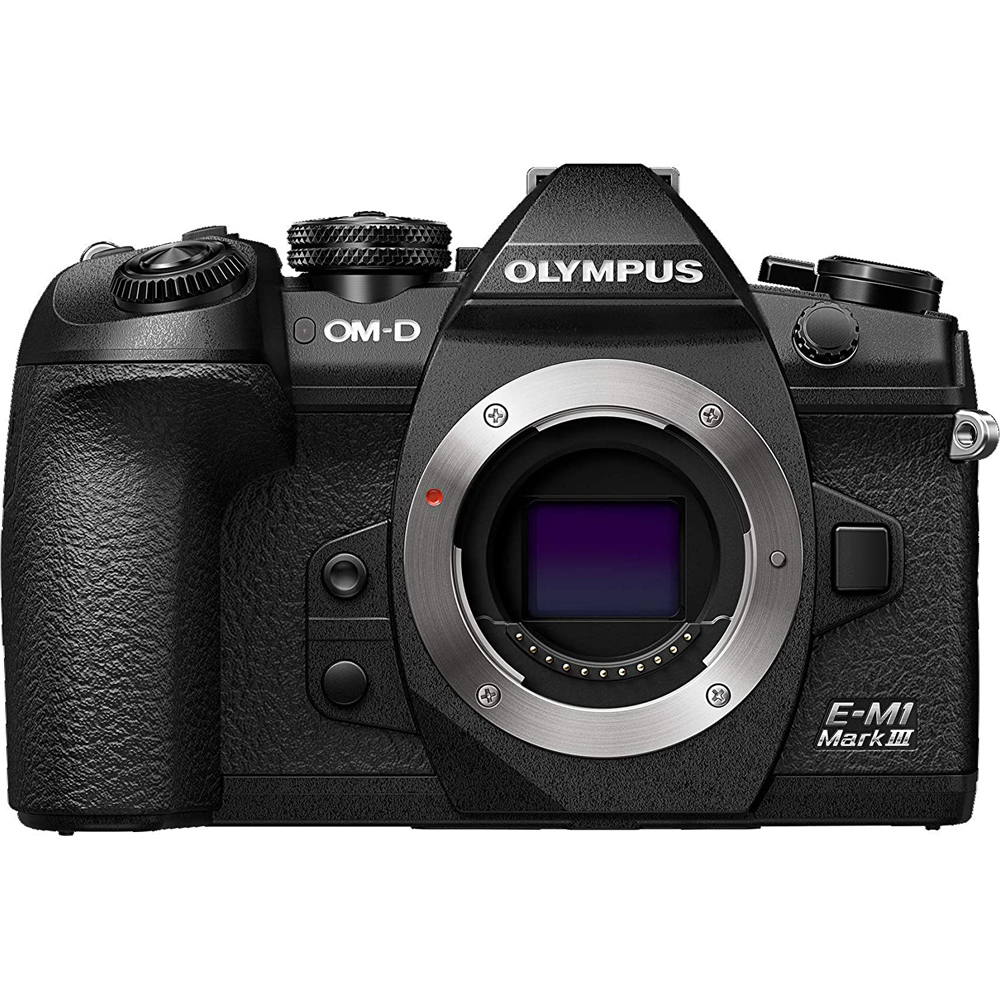 Photos - Camera Olympus OM-D E-M1 Mark III Mirrorless Digital  Body, Black V207100BU 