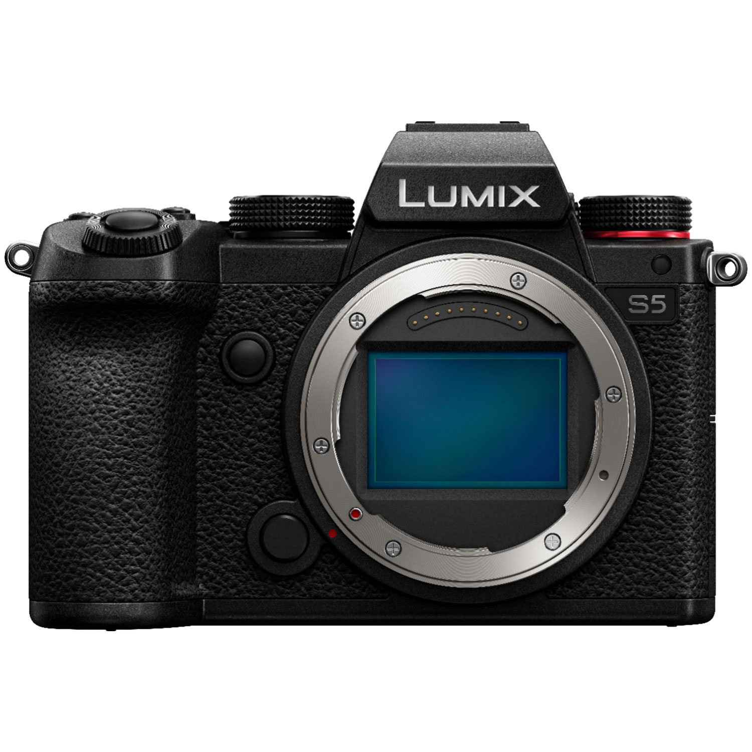 Photos - Camera Panasonic Lumix S5 24.2MP 4K Mirrorless Full Frame L-Mount  (Body On 