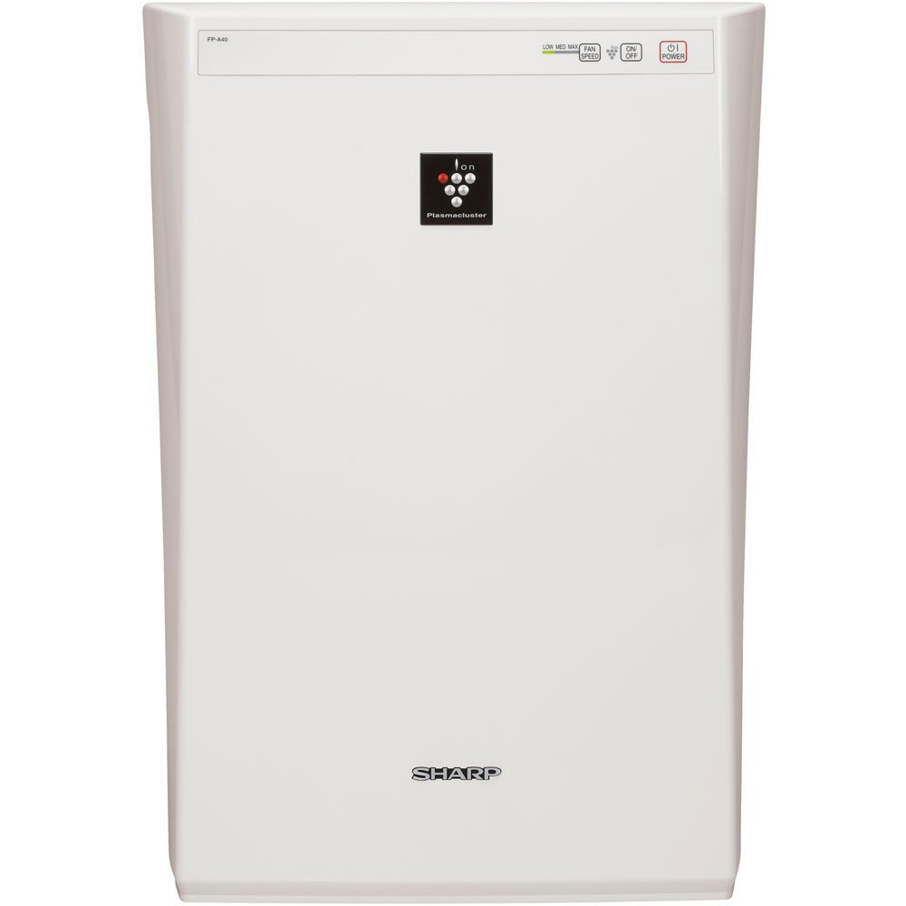 Sharp Air Purifier with HEPA Filter Dual Action Plasmacluster FP-A40UW - Refurbished