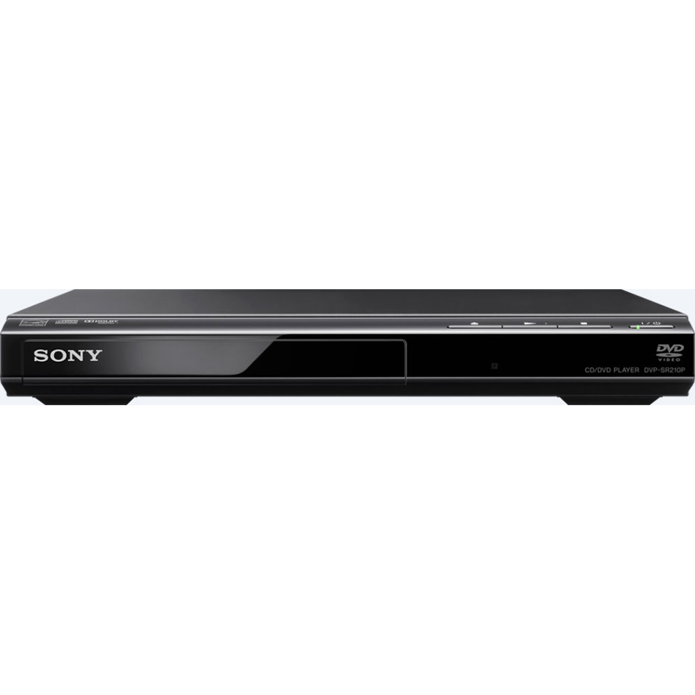 Photos - DVD / Blu-ray Player Sony DVPSR210P Progressive Scan DVD Player/Writer, Black 