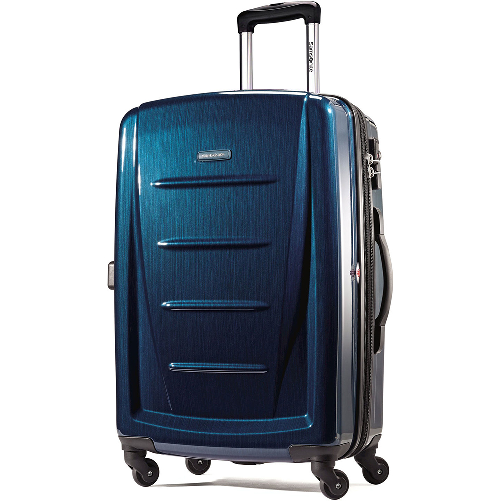 Photos - Luggage Samsonite Winfield 2 Fashion HS Spinner 28 - Deep Blue 56846-1277 