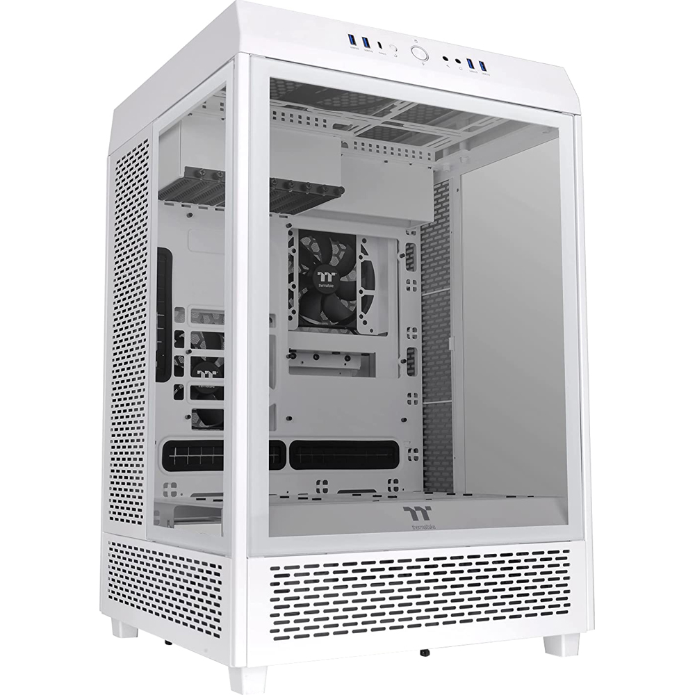Photos - Computer Case Thermaltake Tower 500 case white CA-1X1-00M6WN-00 