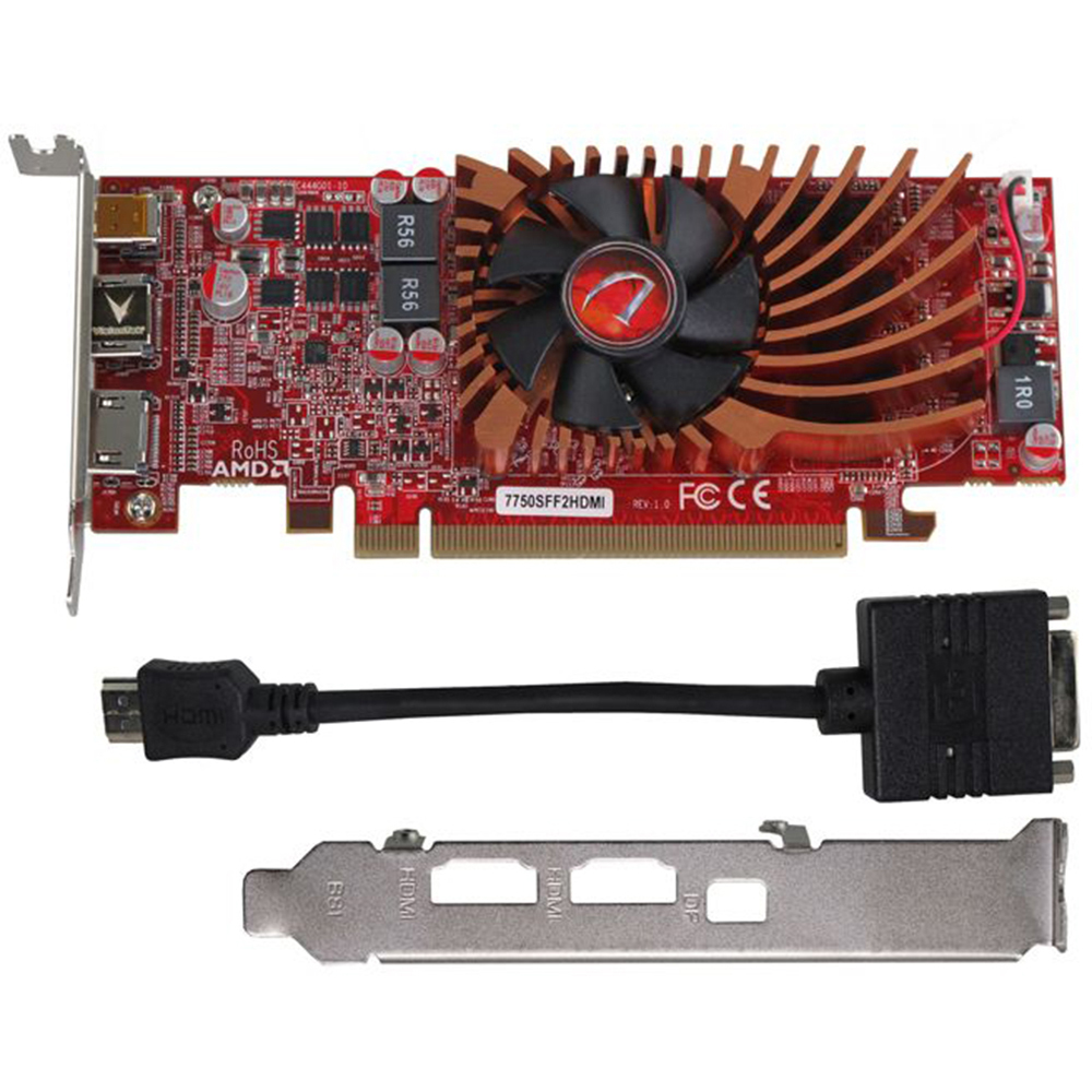 Photos - Graphics Card VisionTek Radeon 7750 SFF 3M 1GB DDR3  - 900574 900574 