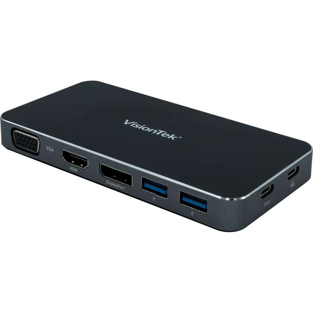 Photos - Other for Laptops VisionTek USB C Dock with up to 100W PD 901226 