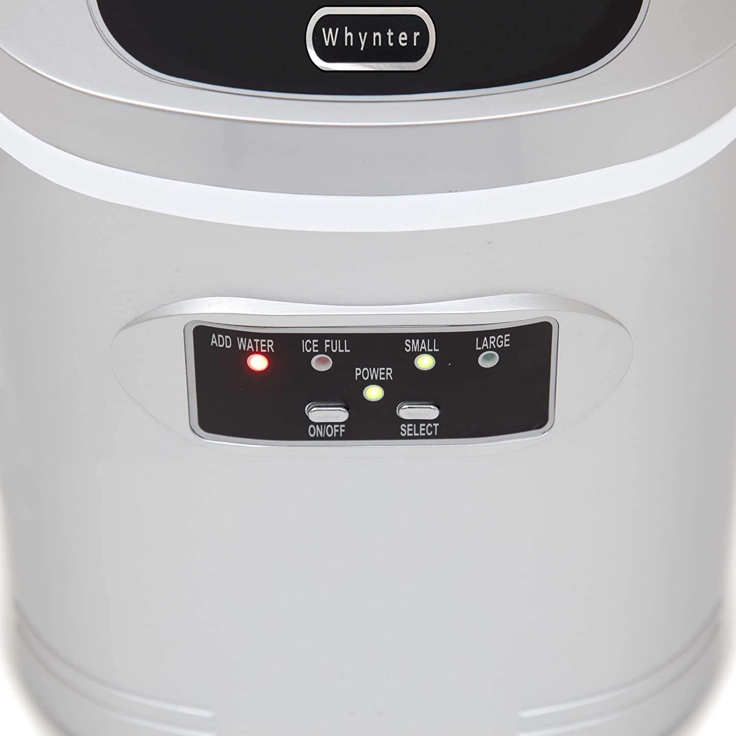 Photos - Other kitchen appliances Whynter Compact Ice Maker, 27-Pound, Metallic Silver IMC-270MS 