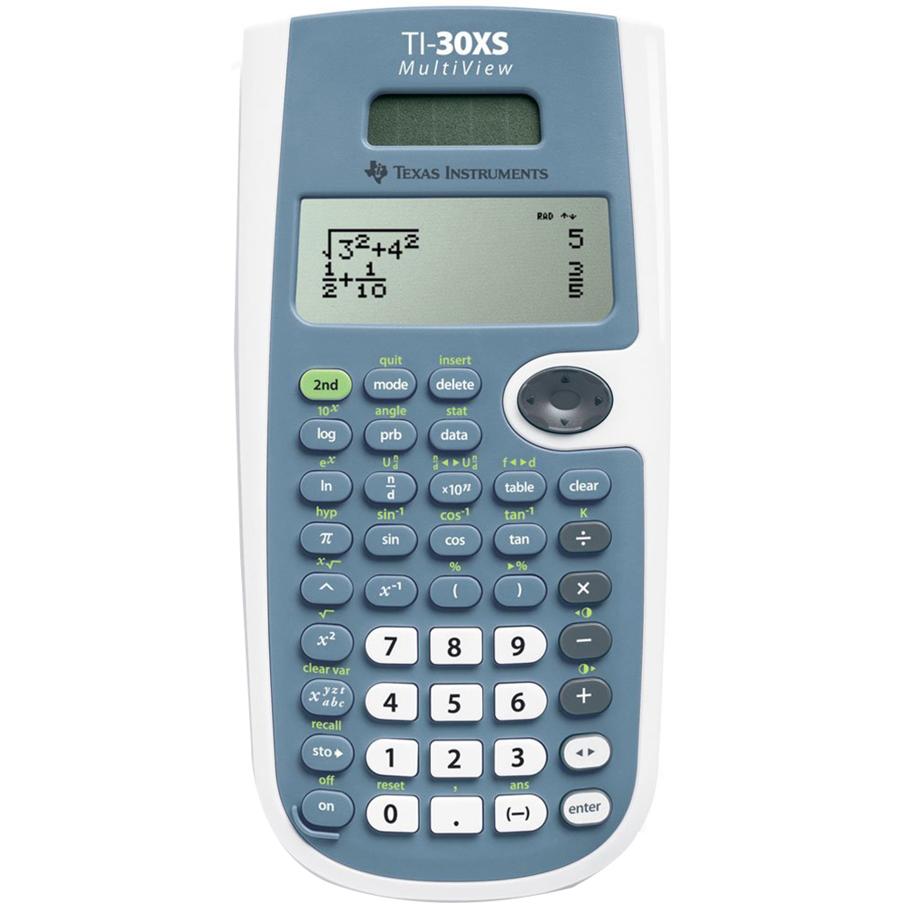 Photos - Calculator Texas Instruments TI-30XS MultiView  - 30XSMV/TBL 30XSMV/TBL