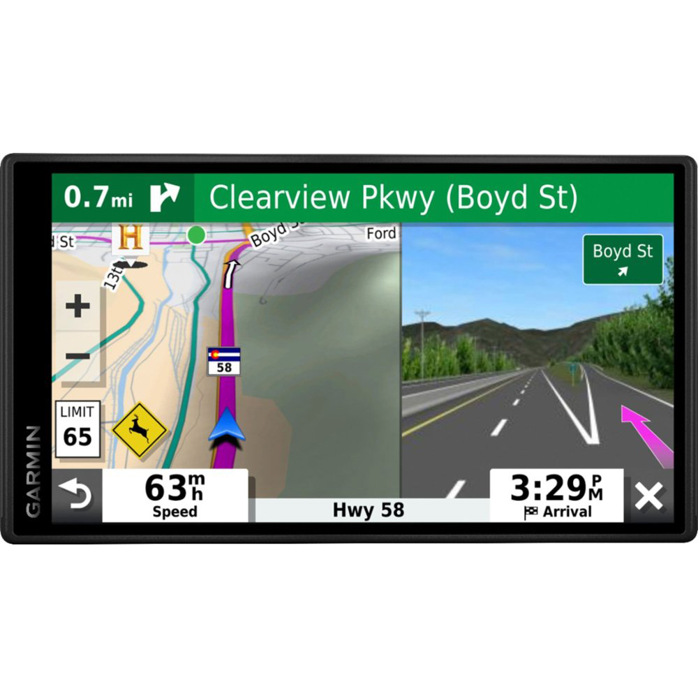 Photos - GPS Tracker Garmin DriveSmart 55 & Traffic with Included Cable: GPS Navigator with a 5 