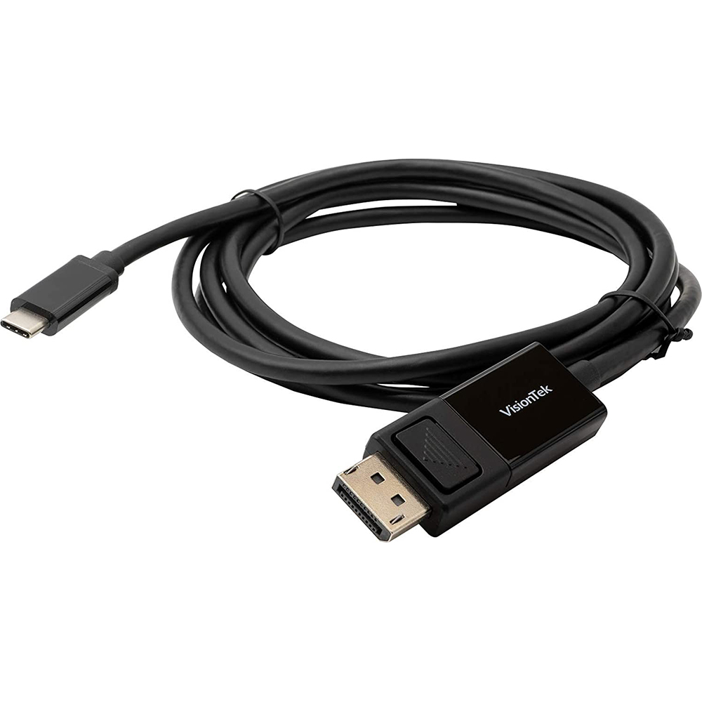 Photos - Cable (video, audio, USB) VisionTek USB C to DP 2M Cable 901289 