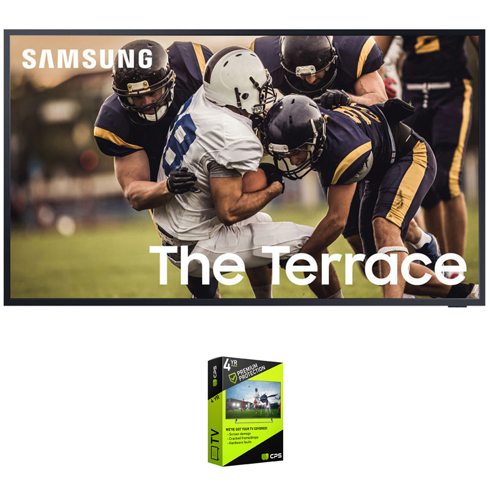 Photos - Television Samsung 75 The Terrace QLED 4K UHD HDR Smart TV with Premium Warranty Bund 