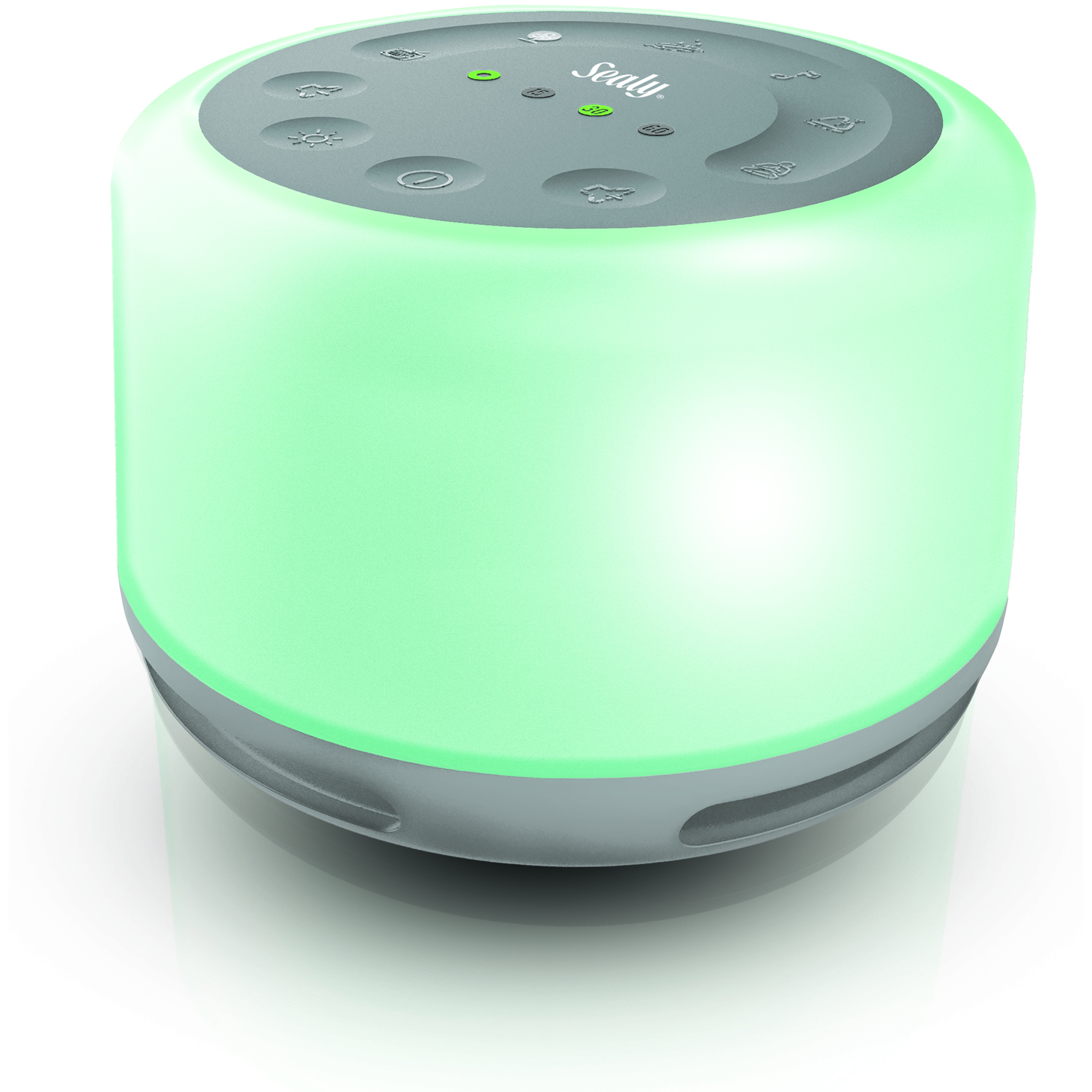 Photos - Speakers Sealy Bluetooth Sleep Speaker with Adjustable Mood Lighting - Teal SL-HW-S 