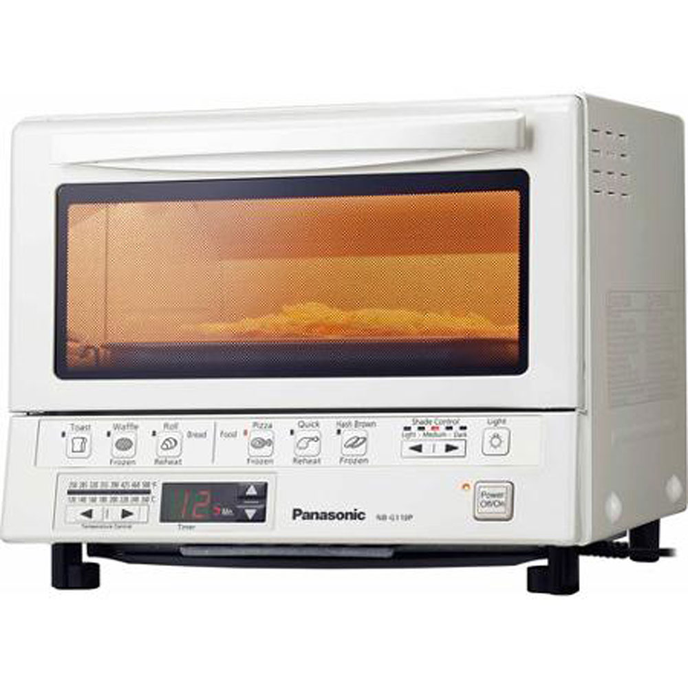 Photos - Electric Grill Panasonic FlashXpress Toaster Oven NB-G110PW - White 