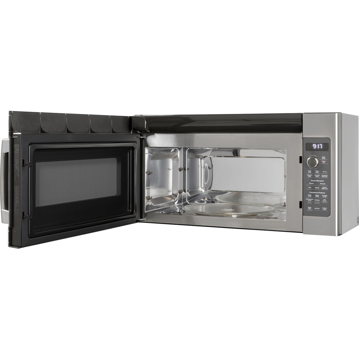 Photos - Microwave General Electric GE Profile 1.7 Cu. Ft. Convection Over-the-Range  Oven, Stainless 
