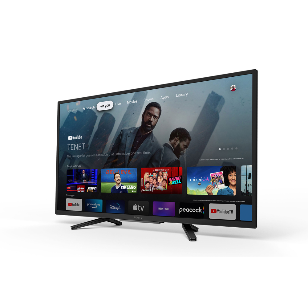 Photos - Television Sony 32-inch W830K HD LED HDR TV w/ Google TV  + Movies Streaming Pack  2022