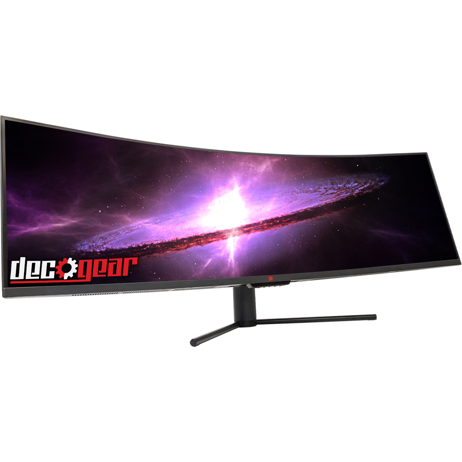 Photos - Monitor Deco Gear 49 Curved Ultrawide LED 3840x1080 HDR400 32:9 144Hz FreeSync 4ms 