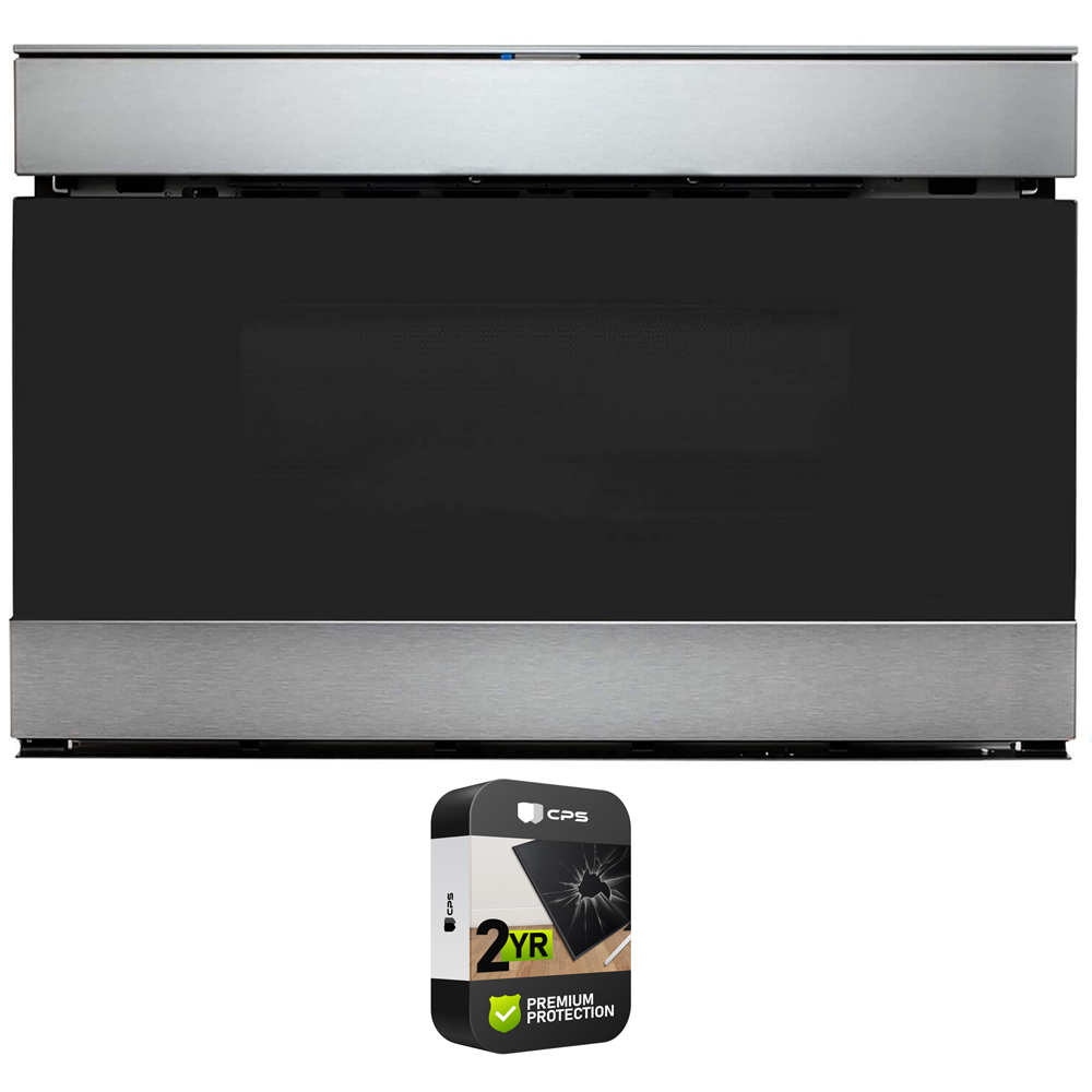 Photos - Microwave Sharp 1.2 Cu. Ft. Smart  Drawer Stainless Steel with 2 Year Warra 