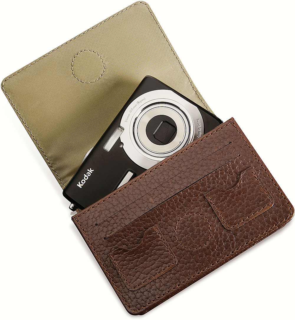 Photos - Camera Bag Kodak Distressed Leather Case - Brown 1623404 