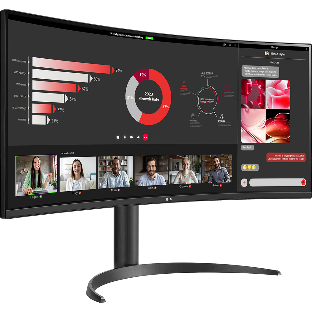 LG 34WR55QC-B 34
