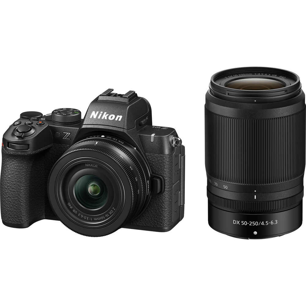 Nikon Z50 本体とDX 16-50+DX50-250Kit 他付属品付き Nikon Z50II Mirrorless Camera w/ NIKKOR Z DX 16-50mm & 50-250mm