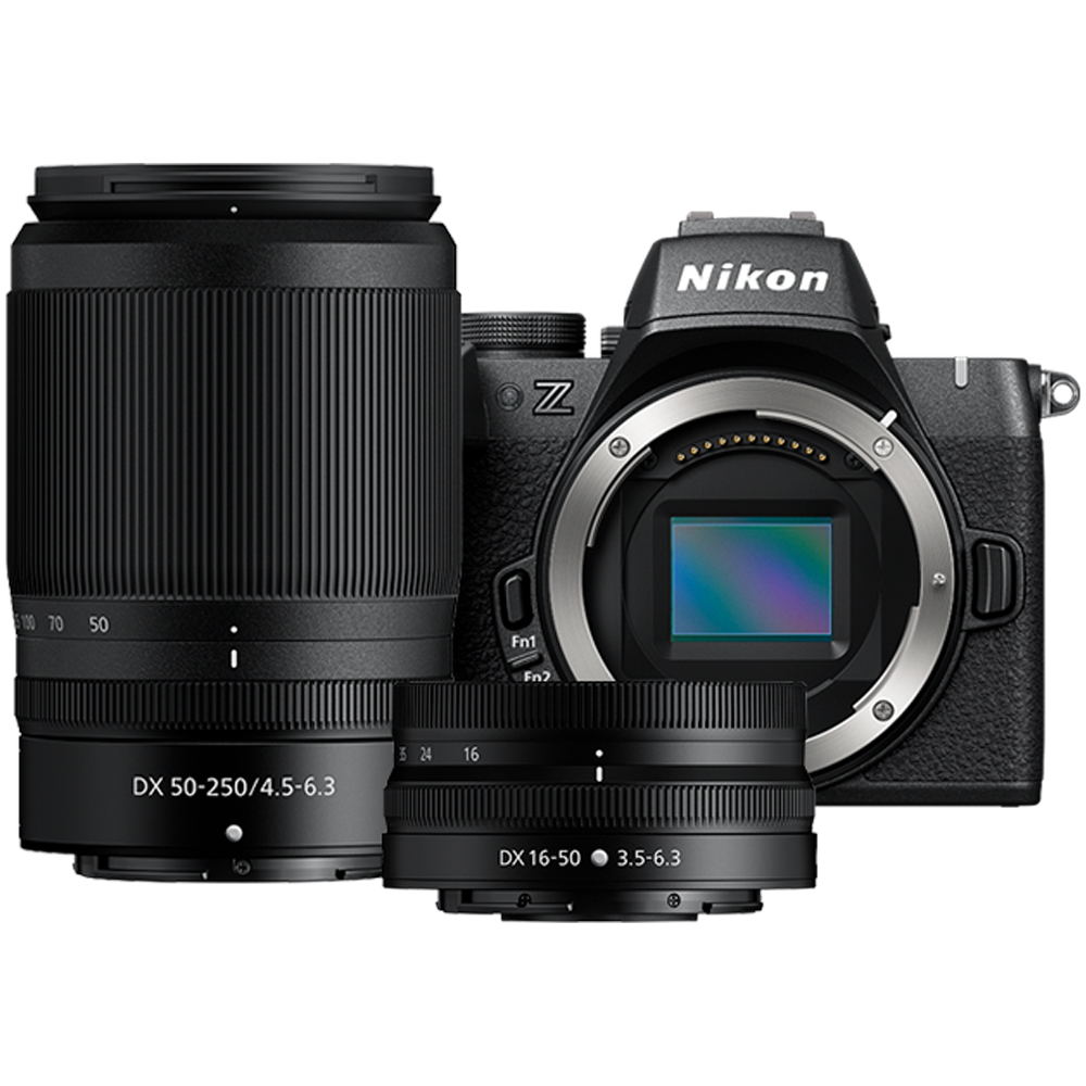 Nikon Z50II Mirrorless Camera w/ NIKKOR Z DX 16-50mm & 50-250mm