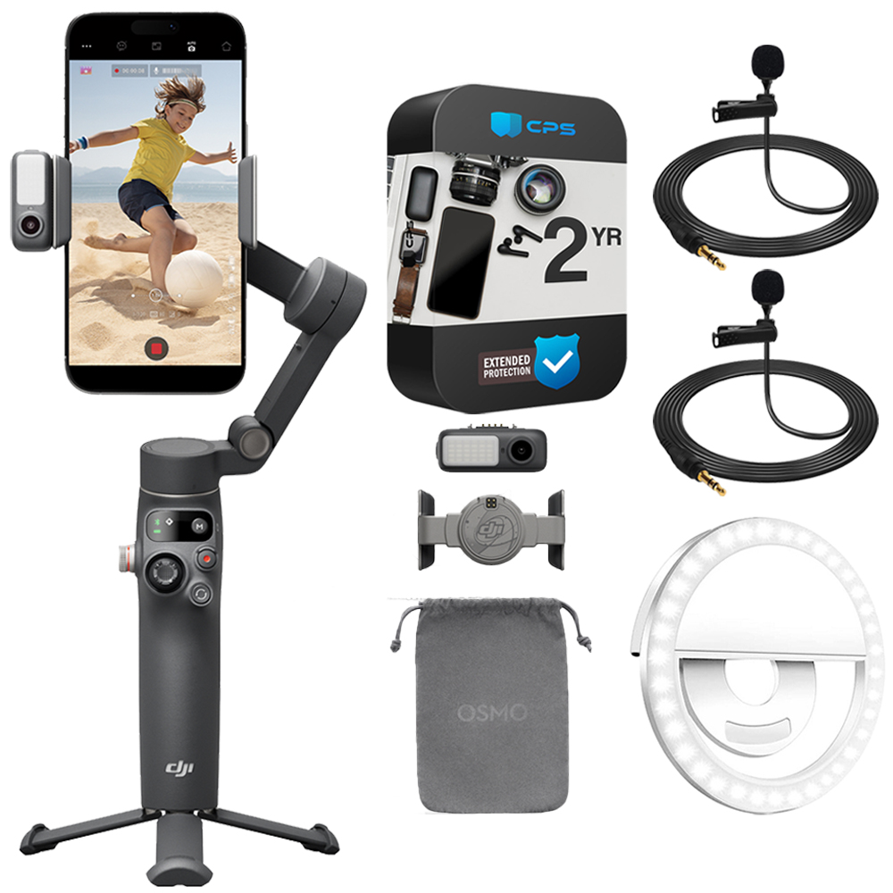 DJI Osmo Mobile 7P Gimbal Stabilizer for Smartphone with 2
