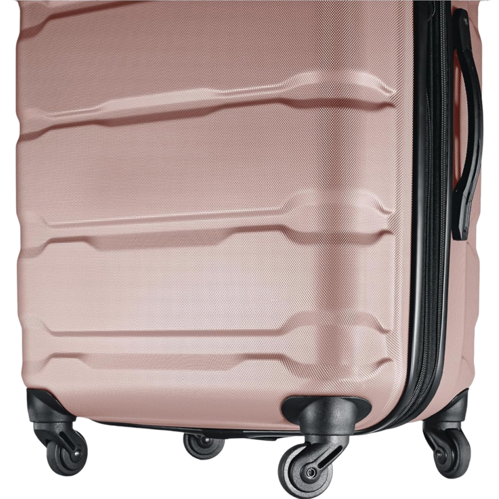 Samsonite Omni Hardside Spinner Suitcase Luggage, Pink Rose - 20