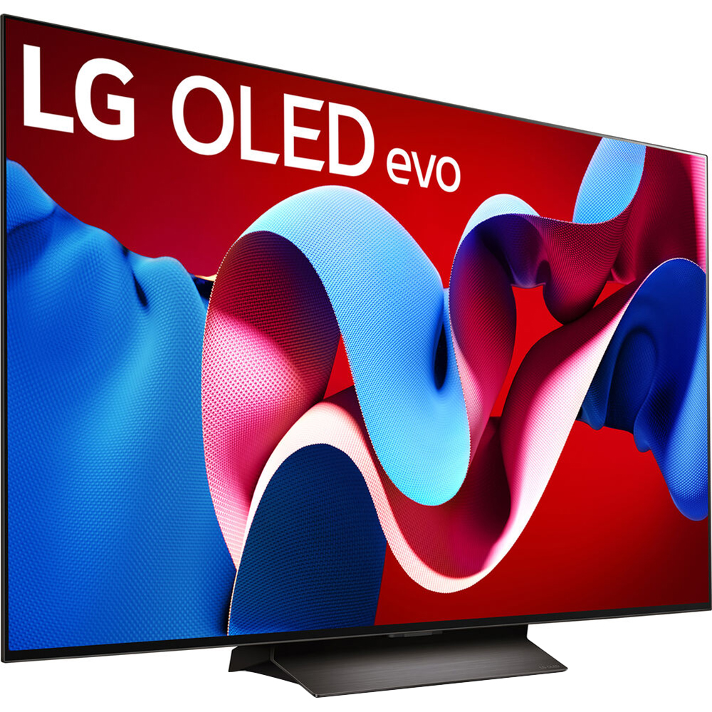 LG 55 Inch Class OLED evo C4 Series Smart TV 4K Processor
