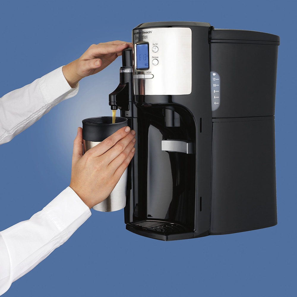 Hamilton Beach BrewStation with Flavor Dispenser Coffee Maker (49150) Black 40094491506 eBay