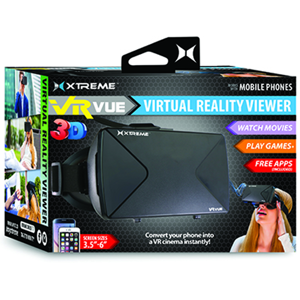 Xtreme VR Vue Virtual Reality Viewer for Smartphones eBay