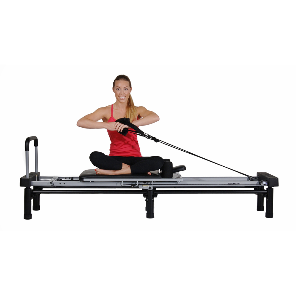 Stamina AeroPilates Reformer 266 with Rebounder & Stand, 3Cord (55