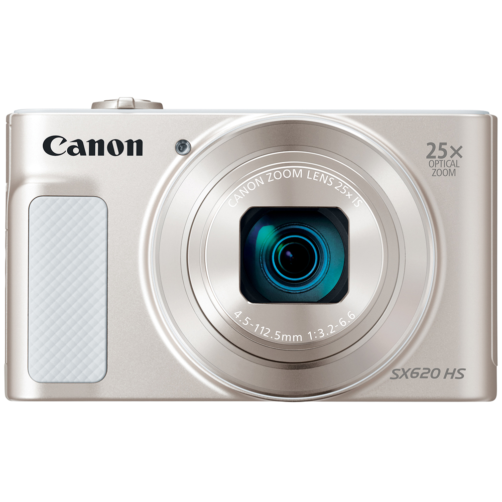 Canon PowerShot SX620 HS 20.2MP Digital Camera Silver w/ 64GB Accessory ...