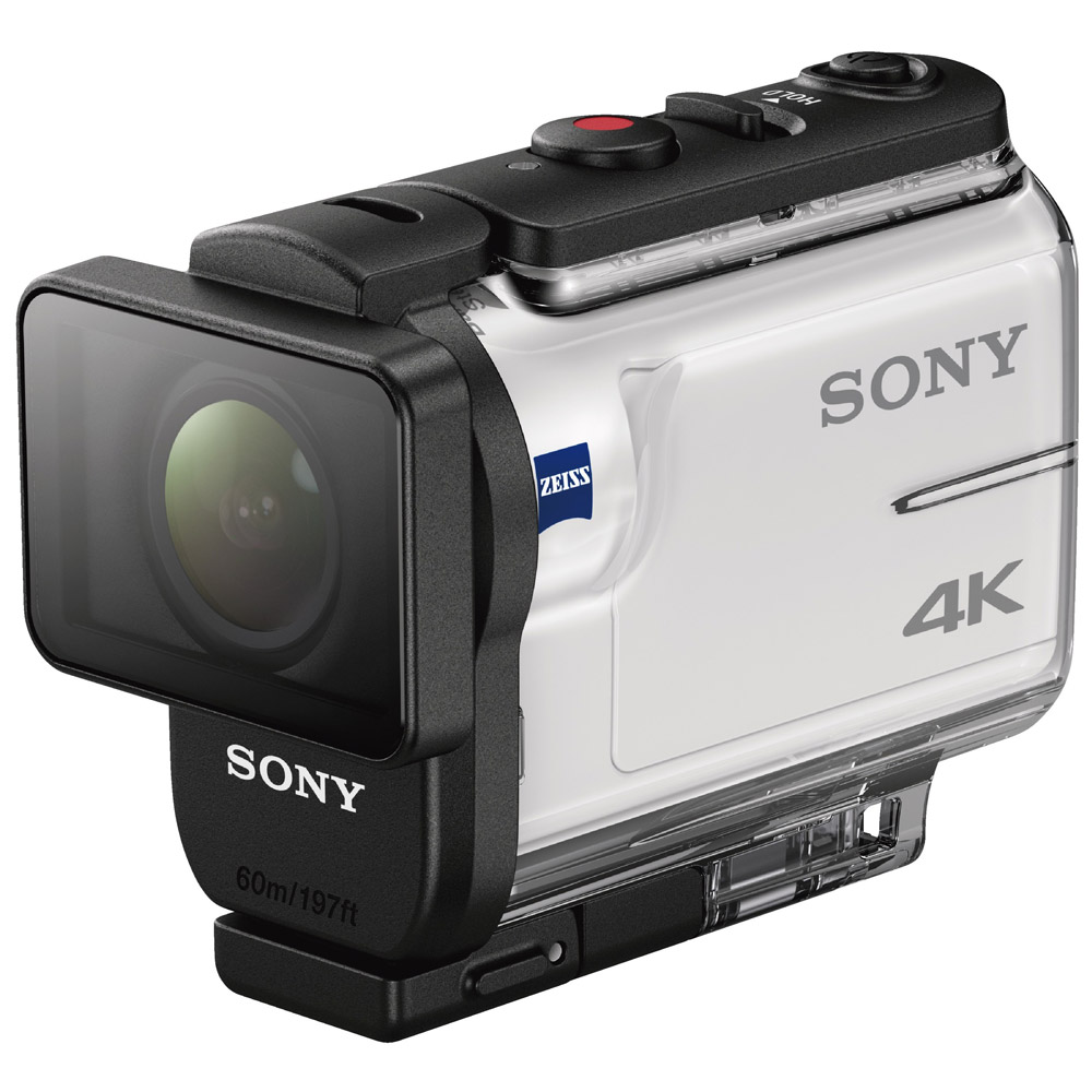 Sony FDR-X3000 4K Action Camera + Outdoor Action Kit & Accessory Bundle ...