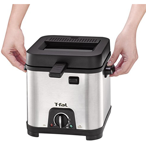 TFal Mini Deep Fryer 1.2 Liters Adjustable Temperature (Stainless Steel) FF49 689781017270 eBay