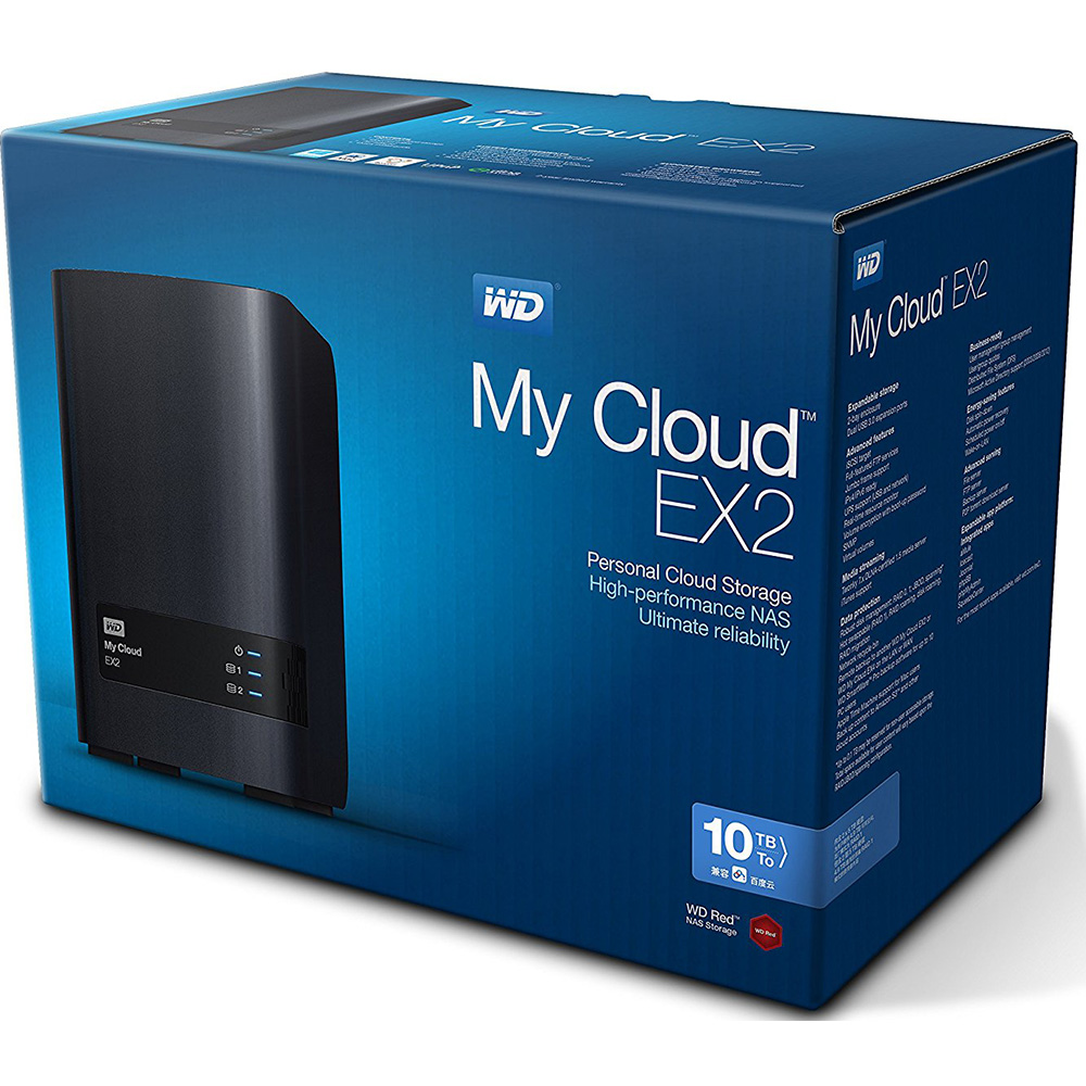 Wd My Cloud Ex2 10 Tb Personal Cloud Storage 718037829821 Ebay 