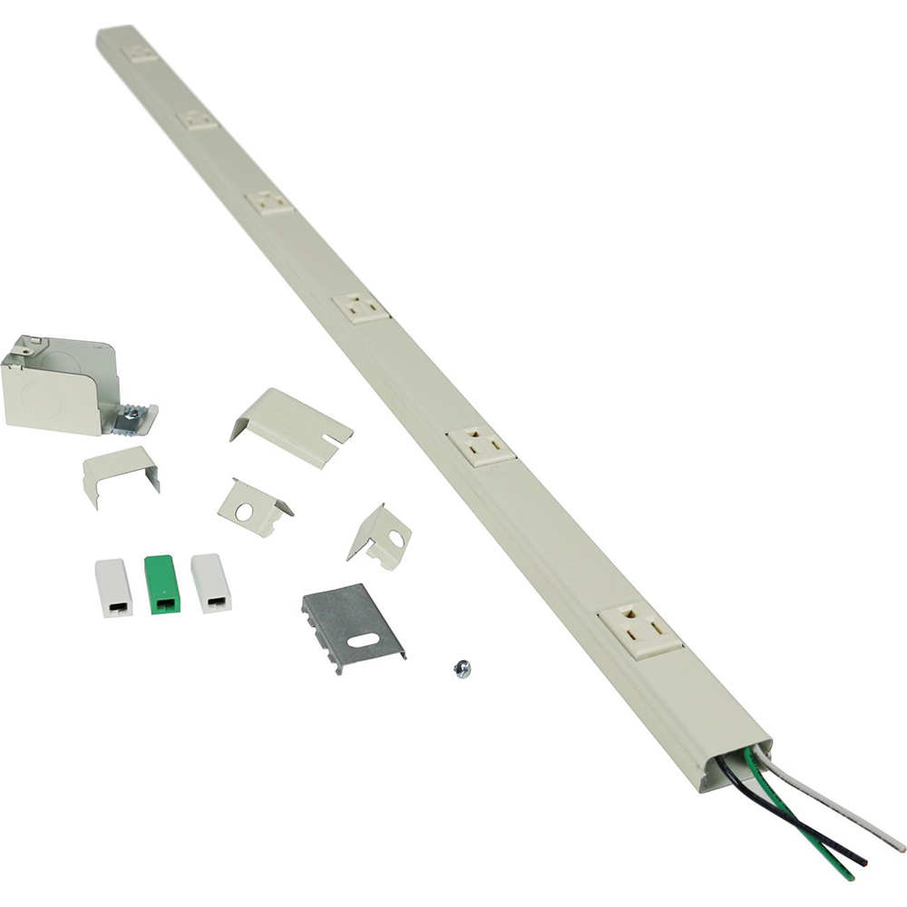 Legrand Plugmold HardWired MultiOutlet Strip in Ivory V20GB306 eBay